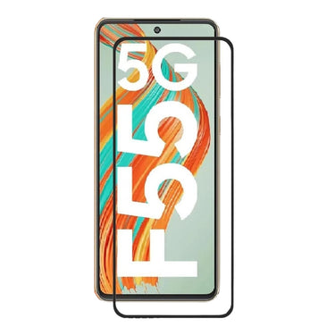 Tempered Glass Screen Protector for Samsung Galaxy F55 5G | Edge-to-Edge Full Coverage | HD Clarity | Easy Installation Kit